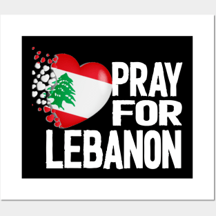 pray for lebanon beirut 2020 Posters and Art